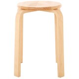 Premier Housewares Stolac od masivnog kaučuka u prirodnoj boji Heva – | shoptok.hr