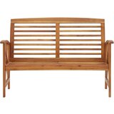 The Living Store Vrtna klop 119 cm trden akacijev les - Vrtna Klop, (21461241) | Shoptok.si