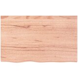  Kupaonska radna ploča svjetlosmeđa 80x50x2 cm tretirano drvo | shoptok.hr
