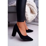 PS1 Women's Stiletto High Boots Suede Black Florena Cene
