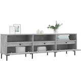 TV ormarić boja betona 150x30x44,5 cm od konstruiranog drva | shoptok.hr