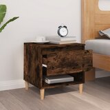  Noćni ormarić boja hrasta 50 x 46 x 50 cm od konstruiranog drva | Eponuda.ba
