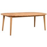 Rowico Okrugao proširiv blagovaonski stol od punog hrasta u prirodnoj boji ø 120 cm Filippa – | shoptok.hr