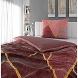 Esposa obojestranska posteljnina uni satin 140/200 cm saten sivovijolična | Shoptok.si
