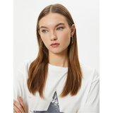 Koton Star Printed T-Shirt Short Sleeve Crew Neck Cotton Cene