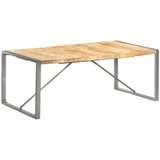vidaXL Jedilna miza 200x100x75 cm trden robusten mangov les | Shoptok.si