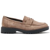Shelvt Beige suede loafers for women | Eponuda.ba