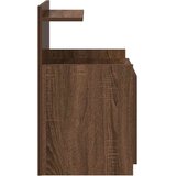  Noćni ormarići 2 kom s 2 ladice smeđi hrast 40x36,5x62 cm | shoptok.hr