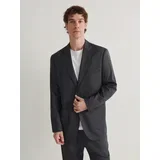 - Suknjič slim fit - Siva