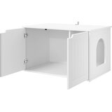  Mačja Kuća Bijelo 85 x 55 x 50,5 cm Konstruirano drvo | shoptok.hr
