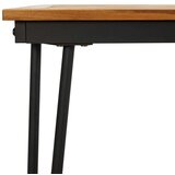  Vrtni stol s U-nogama 180x90x75 cm od masivnog drva bagrema | shoptok.hr