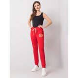 RELEVANCE Sweatpants-RV-DR-5992.71-red | Shoptok.si