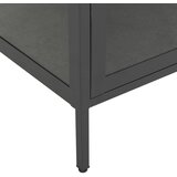 Ormarić za izlaganje antracit 90x40x180 cm čelik/kaljeno staklo | Eponuda.ba