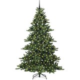  Umjetno božićno drvce s nogom Zelena 210 cm PVC i čelik | Eponuda.ba