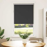 vidaXL Rolo zatemnjena črna 65x175 cm tkanina širina 60,7 cm poliester Cene
