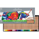  Umjetničke drvene bojice Cretacolor MegaColor 36 kom u metalnoj kutiji | Shoptok.si