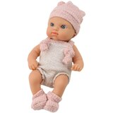 BEBA lutka za igru u bež bodiiju s dodacima – 18 cm | Shoptok.si