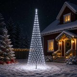  LED božićno drvce 500 cm 550 LED lampica Hladno bijela Željezo | shoptok.hr