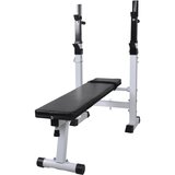  Klupa za vježbanje sa stalkom za utege i setom utega 60,5 kg | Eponuda.com