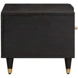  Kava Stol Crna 80 x 50 x 40 cm Čvrsto drvo manga | shoptok.hr