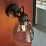  Endon 107011 - Zidno spot svetlo URBAN 1xE27/10W/230V crna/zadimljena crna | Eponuda.com