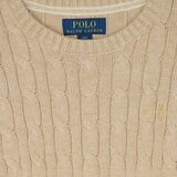 Polo Ralph Lauren LS CABLE CN-TOPS-SWEATER Bež | shoptok.hr