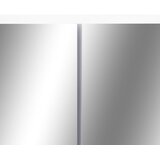  LED kupaonski ormarić s ogledalom bijeli 80 x 15 x 60 cm MDF | shoptok.hr