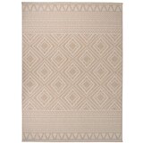 Furnova Zunanja preproga ploščato tkanje 200x280 cm rjave črte, (21930636) Cene