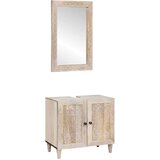 vidaXL Set namještaja za kupaonicu Zidne 2 pcs Bijelo 62 x 33 x 58 cm Cijene