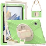 NIKCORP Ovitek za Samsung Galaxy Tab A 8.0 s stojalom, ročajem in naramnim pasom, troslojna zaščita, PC in silikon, zelenovn Ray-Ban., (5000138979) | Shoptok.si