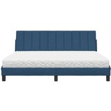  Krevet s madracem Hanko plavi 180x200 cm od tkanine | shoptok.hr
