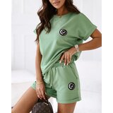 Resti Cotton two-piece women's sports set with shorts and t-shirt | Shoptok.si