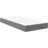  Madrac s madracem Svijetlo siva 90 x 200 cm tkanina | shoptok.hr