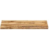 vidaXL Mizna plošča z naravnim robom 80x40x3,8 cm trden robusten mango | Shoptok.si