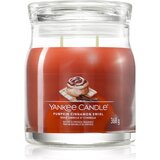 Yankee Candle Pumpkin Cinnamon Swirl dišeča sveča 368 g Cene