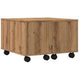 vidaXL Stol za kavu Artisan hrast 60x60x38 cm izrađeno drvo | shoptok.hr