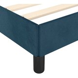  Okvir za krevet bez madraca tamnoplavi 90x200 cm baršunasti | shoptok.hr