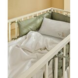 Kave Home Zelena ograda za dječji krevet od organskog pamuka 180 cm Laily – | shoptok.hr