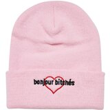 MT Accessoires Bonjour Bitches Beanie - Pink | shoptok.hr