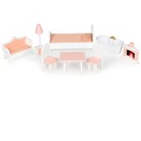  Velika Barbie hiška za punčke s kompletom pohištva | Shoptok.si