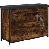  Klupa za cipele s preklopnom ladicom boja hrasta 82x32x56 cm | shoptok.hr
