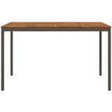  Stol za bar u vrtu Prirodna i kava 180 x 88,5 x 105 cm | shoptok.hr