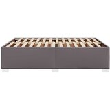  Okvir za krevet sivi 160x200 cm od umjetne kože | shoptok.hr
