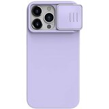 Nillkin maska cam shield silky za iphone 15 pro/ ljubičasta Cene