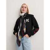 Karl Lagerfeld Šal 'Disney x Karl Lagerfeld' plava / žuta / crna / bijela | shoptok.hr