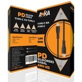  PD SILIKONSKI KABAL TYPE-C NA TYPE-C ANV-H3 1,5M BIJELI AN-KA Cijene