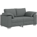 vidaXL Kauč Tamno siva Metal, drvo, Textilene 160x77x82 cm Izdržljivo | shoptok.hr