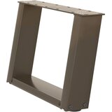 Noge za klub stolić U-oblik 2 kom Prirodni čelik 40 x (30-31) cm Čelik | shoptok.hr