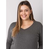 RELEVANCE Blouse-RV-BZ-7302.23-dark gray | Shoptok.si