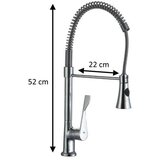 Zilan zln8153 slavina za kuhinju fleksibilna 45cm | ePonuda.com